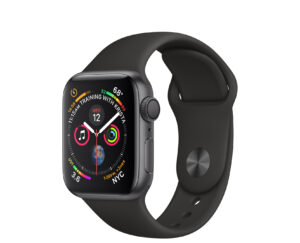 Apple Watch Series 4 40mm GPS, Space Gray (lietots, stāvoklis C)