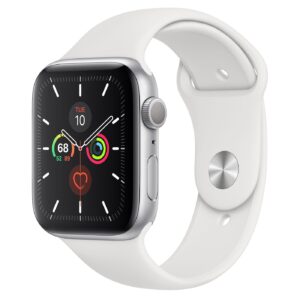 Apple Watch Series 5 44mm GPS, Silver (lietots, stāvoklis A)